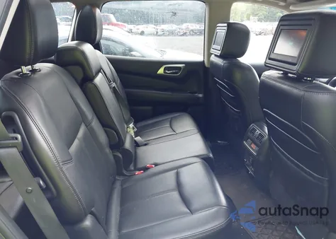 2013 Nissan Pathfinder Platinum z USA, uszkodzony, nr VIN 5N1AR2MM1DC653259